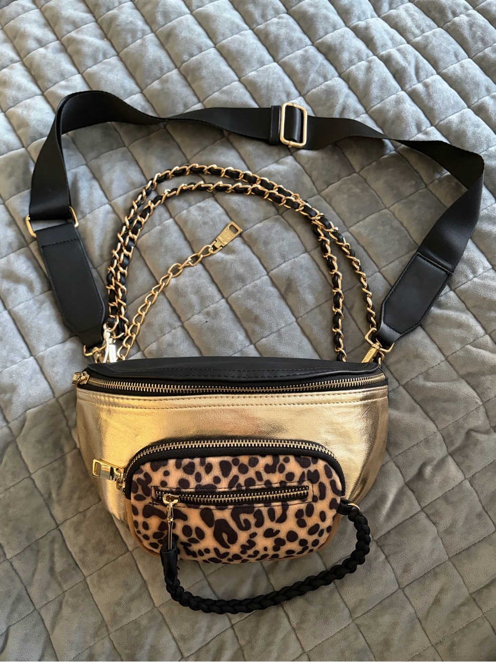 Steve Madden BSummit Animal Convertible Belt Bag